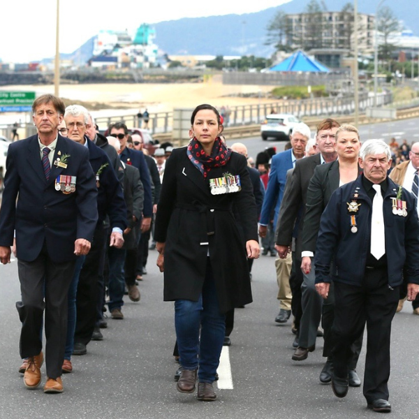 Anzac day march