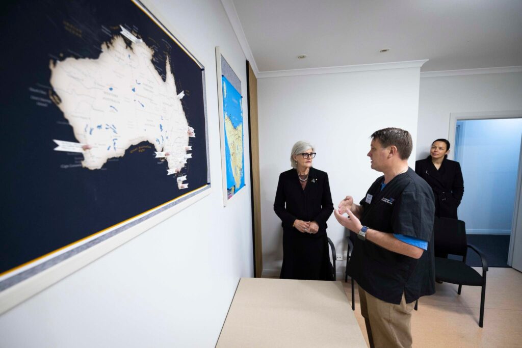 Governor-General visit to the Centre