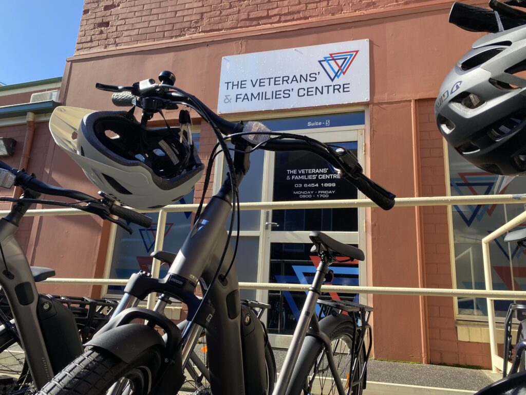 eBikes available to borrow
https://theveteransandfamiliescentre.org/borrow-an-ebike/